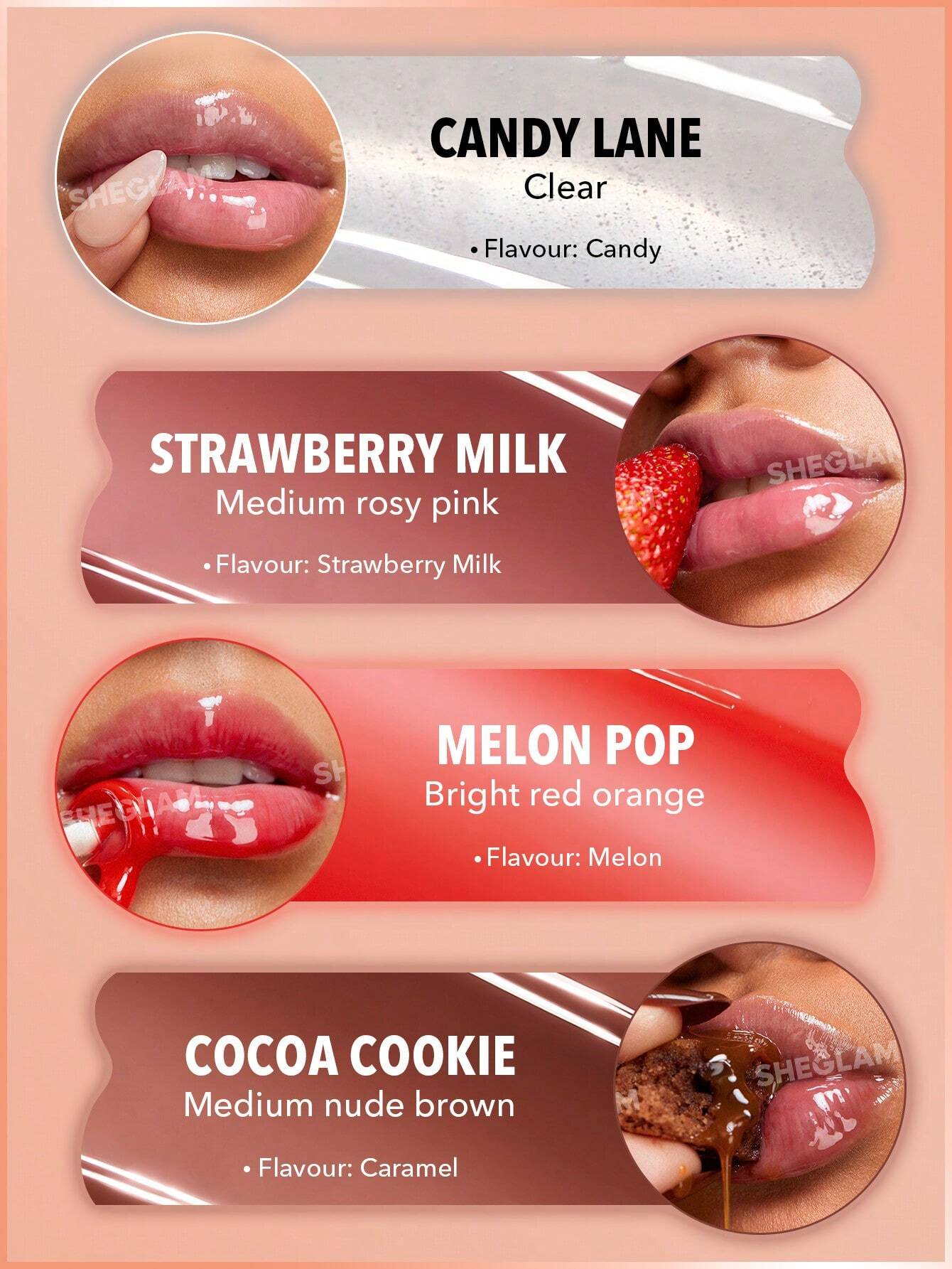 SHEGLAM Crystal Glaze Moisturizing Lip Gloss