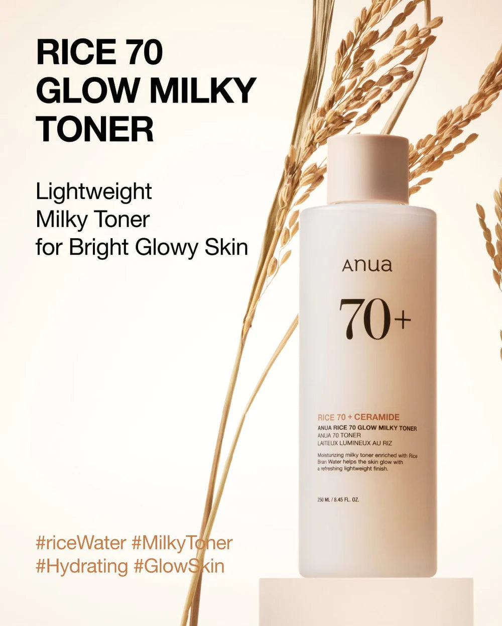Anua - Rice 70 Glow Milky Toner