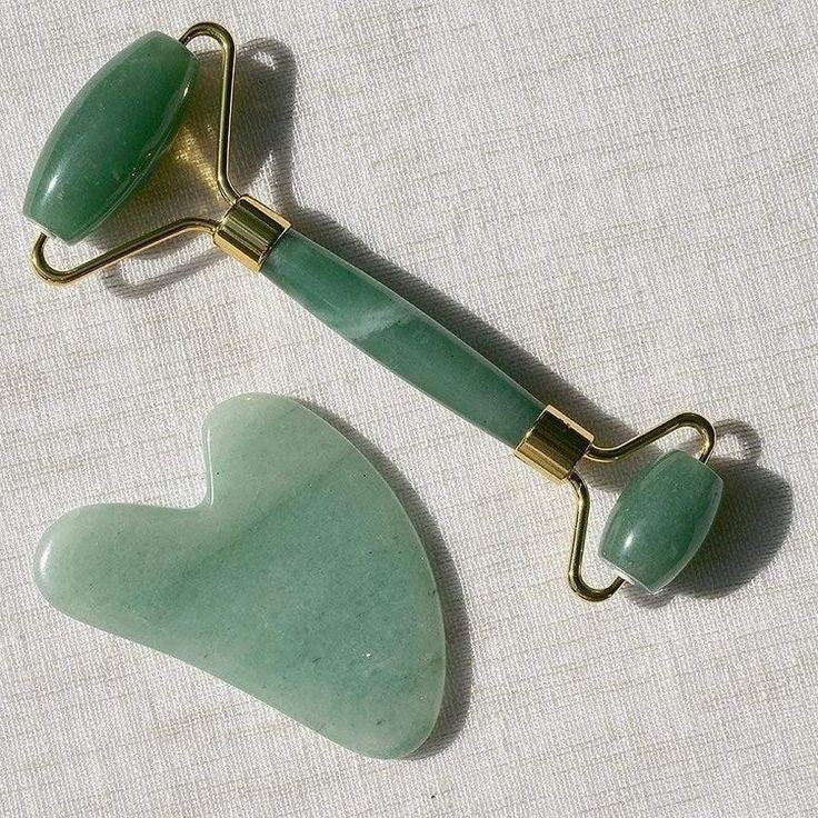 Jade Roller & Gua Sha Set