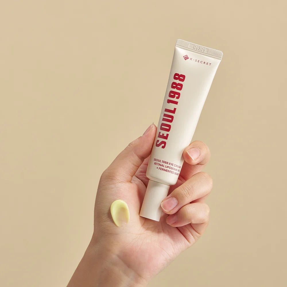 KSECRET - SEOUL 1988 Eye Cream: Retinal
Liposome 4% + Fermented Bean
