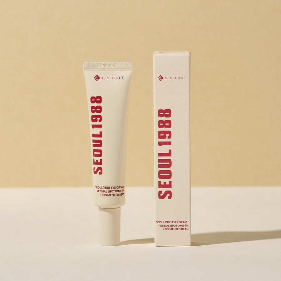 KSECRET - SEOUL 1988 Eye Cream: Retinal
Liposome 4% + Fermented Bean